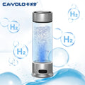 400ML Glass Hydrogen Rich Water Bottle USB Charging High PPM Hydrogen Water Maker Fast Charging SPE Hydrogen Water Generator
