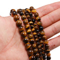 tiger Eye Stone Natural Red tiger Eye Diy Beads