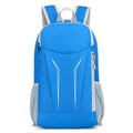 Durable Polyester Lining Foldable Sports Backpack Waterproof Soft Storage Bag Geometric Fashionable Portable for Outdoor Leisure
