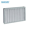 Manufacture Aluminum Frame Synthetic Fiber AC Filter G4 Pleated Panel Air Filter for HVAC Systems
