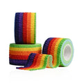 Hot Selling High Quality Elastic Sport Tape Bandage Cotton Fabric Latex Free Glue for Weightlifting Thumb Electric Bicycle Parts