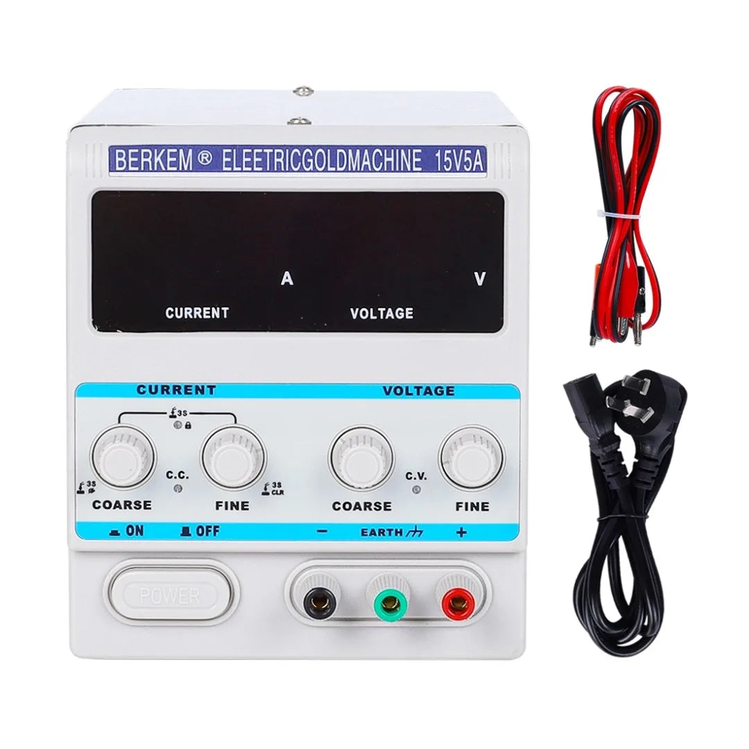 15V 5A Gold Silver Jewellery Plating Tools Kit Gilding Pen Brush Plating Machine Digital Jewelry Gold Electroplating Machine