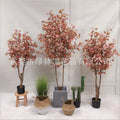 Factory Manufacture Hihg Quality Artificial Tree Plants Polyscias Faked Eucalyptus Seeds Tree for Garden Ornamental