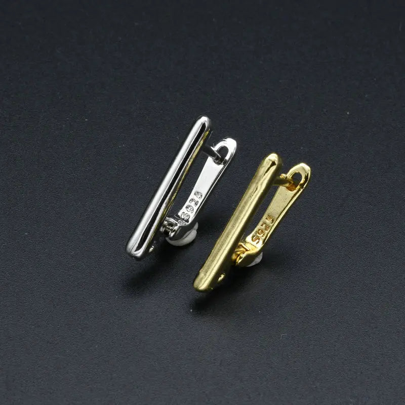 New Arrival 18K Gold Plated Hook Earring Accessories for Pearl Stone DIY Women Earrings