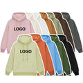 Wholesale Custom Logo Pullover Fleece Heavy Cotton Polyester Unisex Hooded Hoodies Sweatshirt for Men Printed Winter Gym