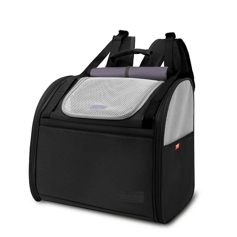 USMILE Outdoor Pet Backpack New Release Multi-Color Oxford Cloth Zipper Customizable Logo Breathable Portable for Cat Travel