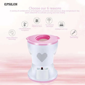 SPA Adjustable Wood Far Infrared Smokeless Evaporative Health Herbs Yoni Steam Wooden Vaginal Steamer Chair Moxibustion Bucket