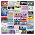50PCS Korean group music tape decals for music lovers cassette sticker