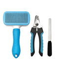 Professional Pet Grooming Set Cat & Dog Cleaning Comb Pet Grooming Brush Pet Nail Clipper Set