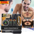 Valentines Day Gift Beard Straightener Kit Beard Kit Wholesale Beard Grooming Kit Care Set for Men Gift Set