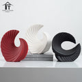 Custom China Home Decoration Wholesale Creative Interior Home Decor Textured Large Nordic Art Sculpture