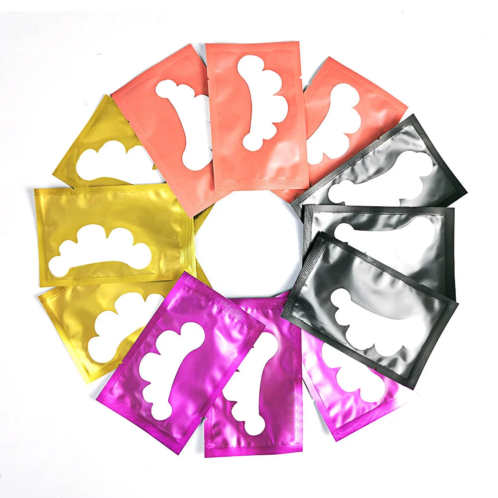 Low MOQ Cloud Shape Eyelash Extension Patches Under Eye Pads Supplies Essential Tools for Enhancing Eyelashes