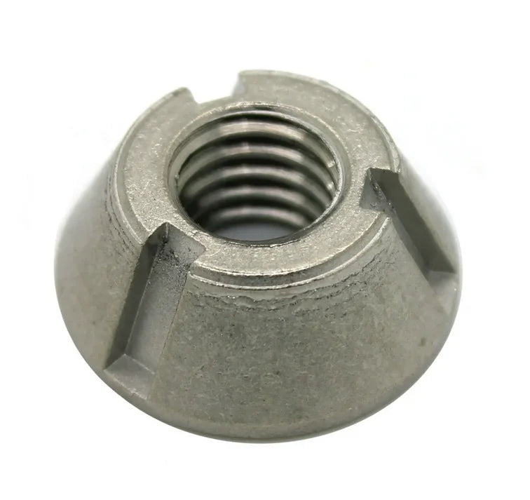 M8 Stainless Steel Carbon Steel Anti Theft Taper Proof Tri groove Nuts Security Nut