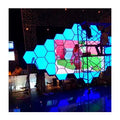 Custom Size LAN Wifi 3G 4G Cloud Control LED Hexagonal Screen P2 P2.5 P3 P4 P5Programmable LED Hexagon Panel Video Wall Display