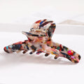 12cm Celluloid Leopard Fashion Accessories Tortoise Barrettes Big Banana Hair Clip Claw for Women