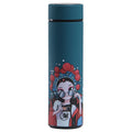 FX Factory 500ml Creative Chinese Style Ins Trend Thermos Mug Students Portable Illustration Literary Tea Net Water Cup