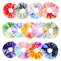 Factory Wholesale Elastic Ponytail Holders Women Hair Scrunchies Accessories Hair Ties Velvet Tie Dye Scrunchies