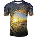 Fitspi Mens T-shirt 3d Print Graphic Crew Neck Casual Top Wholesale Dropshipping for Wish Ebay