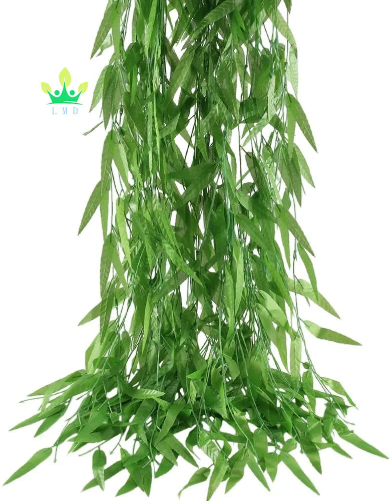 Artificial Vine Greenery Garland Environmental Protection Material Outdoor Events & Holiday Decor Christmas Wedding 2m LMD
