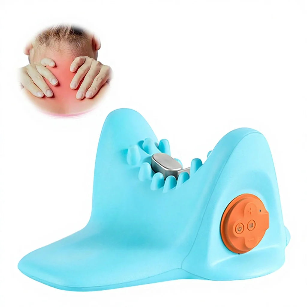 2025 New Product Electric Deep Tissue Massage Cordless Neck Back Massager With Soothing Heat for Muscle Pain Relief