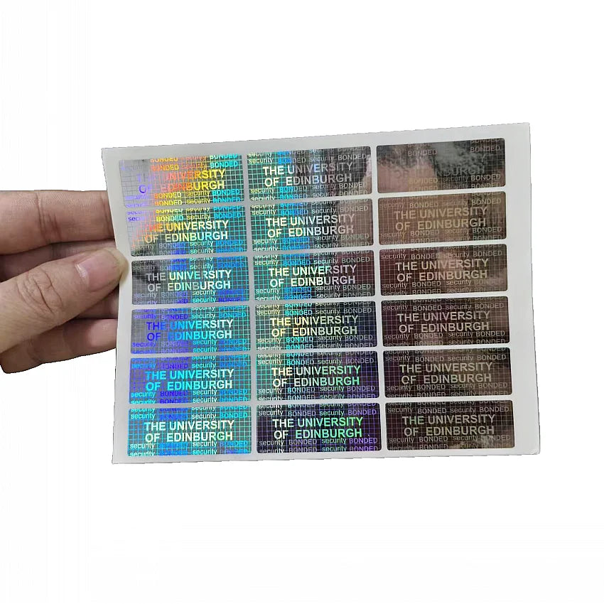 Custom Laser  Authentic Holographic Label 3d Tamper Evident Sticker Seal Warranty Hologram Stickers Label Security