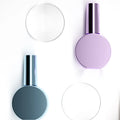 14ml Flat Round Nail Bottle for Gel Polish Nail Lacquer Color Gel and Nail Art Cosmetic Packaging