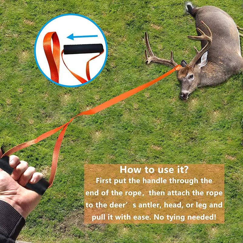 Wholesale Outdoor Hunting Equipment Supplies Deer Rope Antlers With Multi-Color Deer Drag Animal Trap Type
