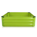 Galvanized Raised Garden Beds Raising Flower Plant Planters Heavy Duty Gardening Vegetables Growing Metal Beds Outdoors