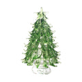 Glass Mini Christmas Tree Crystal Crafts for Christmas Gift  Home Decoration Ornaments Christmas Gift