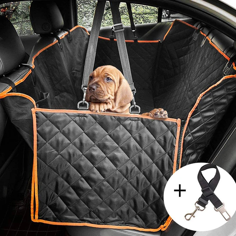 Dog Travel Pet Dog Car Seat Covers Designer Bench Cars & SUV Protector Waterproof Dog Mat for Back Seat