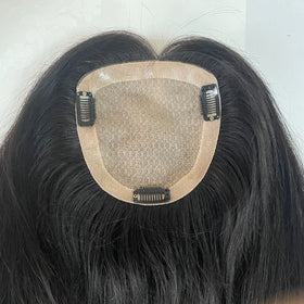 Yefine Full Handtied Raw Silk Base Remy Grade Indian Human Hair Natural Straight 16
