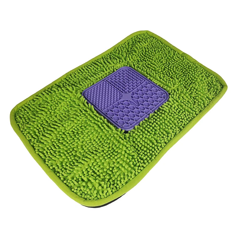 Custom Furry Dogs Training Treat Mat Washable Dog Snuffle Mat Durable Dog Snuffle Mat Pet Feeding Nose Smell
