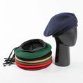 Wholesale Blue Orange Nigerian Black Berets Wool Caps White Red Hats Yellow Green Man for Nigeria