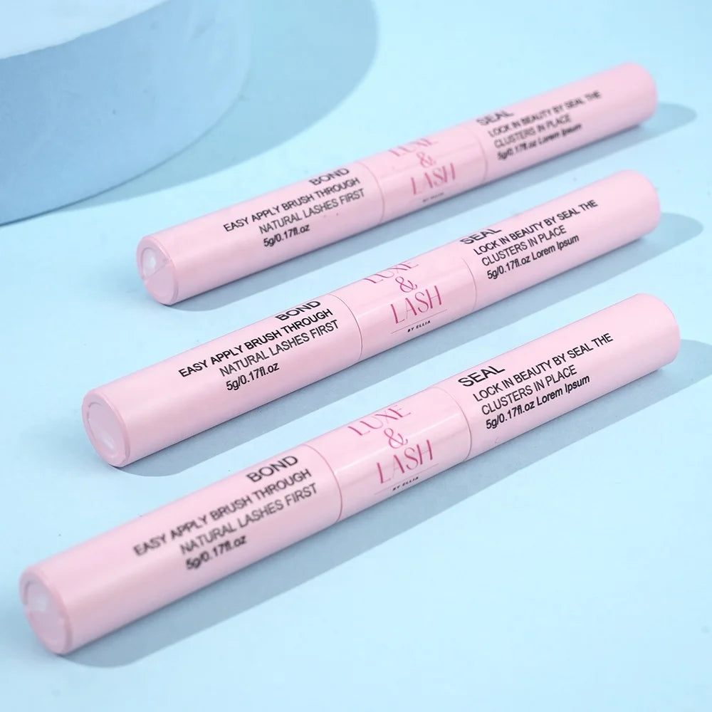 Private Label Matte Lash Extension Glue 3~4 Sec Fast Dry Waterproof Vegan Latex-Free Liquid Adhesive No Residue Clear Seal