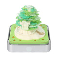 Hot Selling Gift Idea Treehouse Shape Stationery Custom Oem Odm Logo Printed Sticky Note Luxury Memo Pad