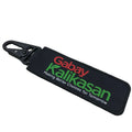 Custom Promotional Gifts Personalized Wholesale Key Tag Designer Cute Cartoon Woven Keychain for Car