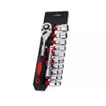 Manual Hand Tool 1/2 1/4 3/8 Ratchet Wrench Set Chrome Vanadium Socket