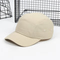 Custom Nylon Waterproof Outdoor Quick Dry Blank Plain Running Unstructured 5 Panel Camper Cap Hat