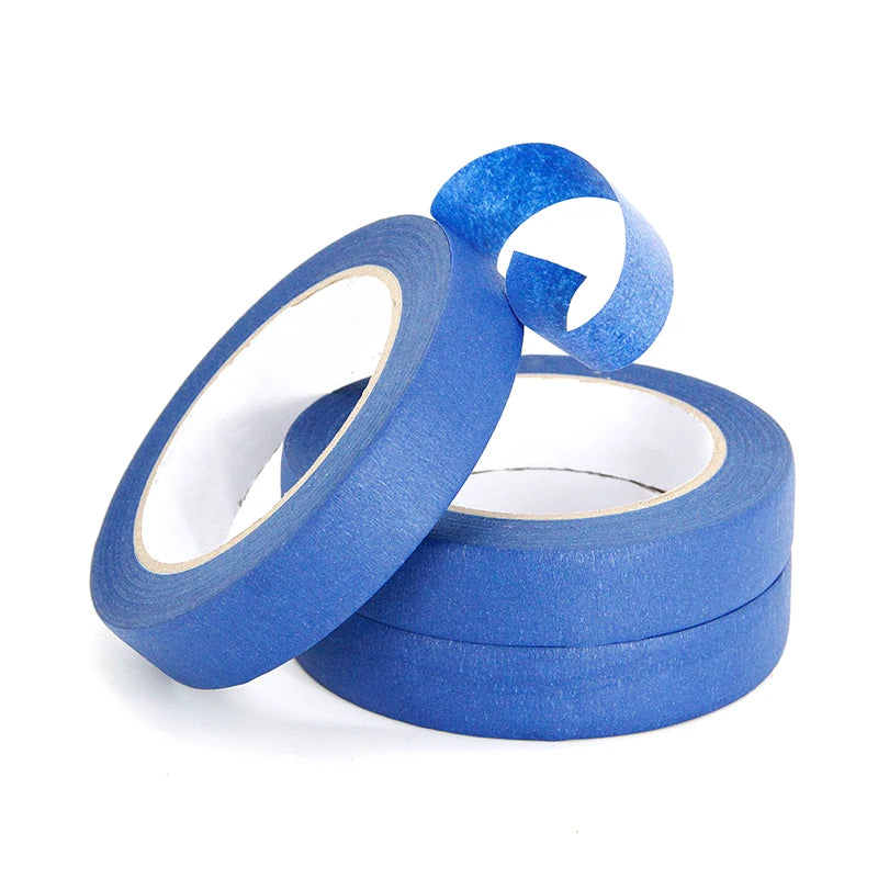 Wholesale Heat-resistant Blue Crepe Paper Tape Masking Tape