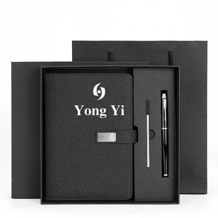 Plain Business Notebook Gift Box Set Business Gift Conference Ceremony Commemorative Office Kit Printing Logo
