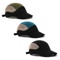 5 Panel OEM Low MOQ Instock Outdoor Custom Color-block Climbing Camping Breathable Quick Drying Baseball Sport Hat Mesh Cap