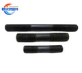 Double End Stud Bolts Steel Material with Zinc Finish and Black Double End Stud Bolts GI High Strength 12.9 Grade