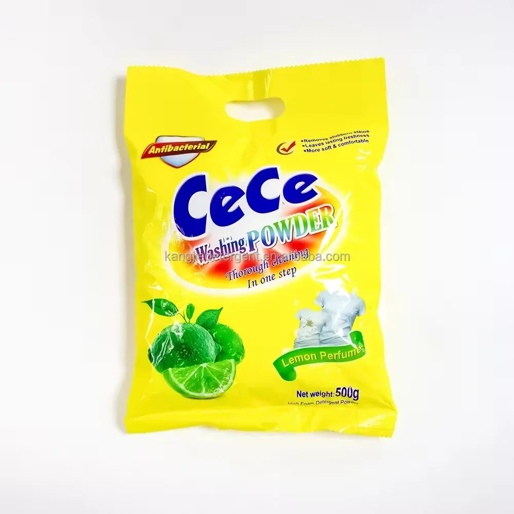 Bulk Disposable Eco-Friendly Lavender Scent Washing Powder for Apparel-Cece Brand Laundry Detergent