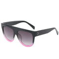 Eyewear Cool Black Leopard Designer Sun Glasses Women Oversized Shades PC Material  Fashion Sunglasses