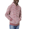 New Arrival Unisex Space-dye Hoodie Long Sleeve Rib Knit Cuffs Drawstring Hooded Hoodies