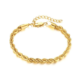 Fashion Stainless Steel Jewelry Snake Chain Gold Plated Bracelets Necklace for Women