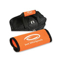 Custom Silk Screen Printing Polyester/Nylon Luggage Handle Grips Wrap Soft Hand Travel Hook  Loop  Hand Cover