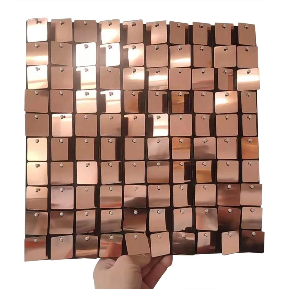 2026 Hot Sale Sequin Backdrop Wall for Wedding Event