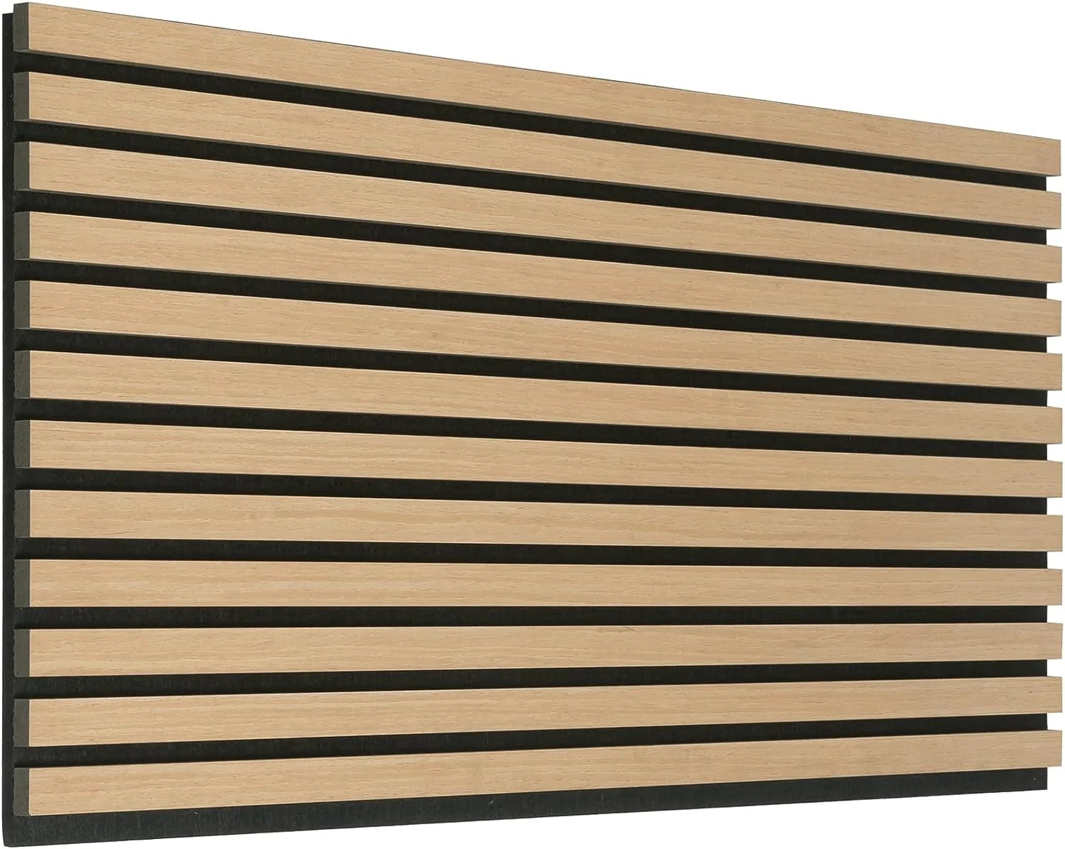 KASARO Modern Soundproof Wooden Slats Acoustic Panels Design 3D Acoustic Wall Panels for Home Office