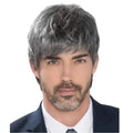 Wholesale Multiple Colors Men Hair Fleeciness Realistic Natural Toupee Wigs Short Male Straight Chemical Fiber Synthesis Wigs